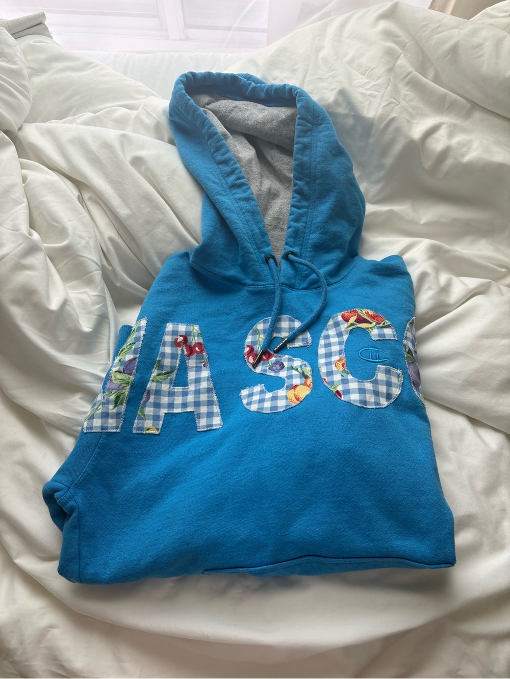 DIY- novascotia letter chams hoodie